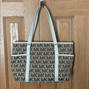 MK Zip Top Tote